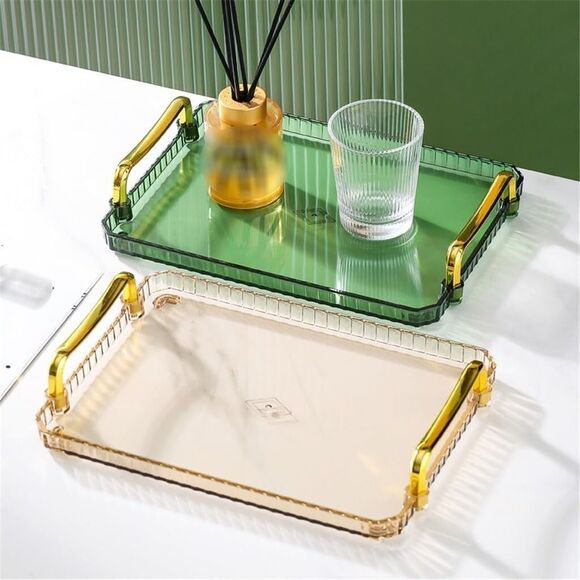 serving tray , fruit platter, Storage Plate Fruit Tray makeup holder new in box - Picture 4 of 8